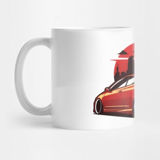 Red Integra Acura Type R Mug